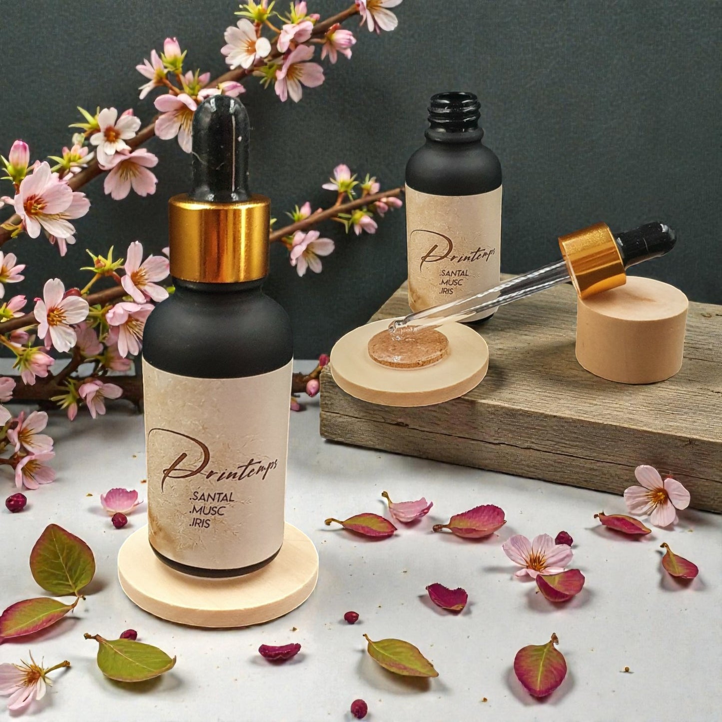 1. Printemps – Flacon pipette 30 ml parfum d’ambiance naturel | Lisa Art
