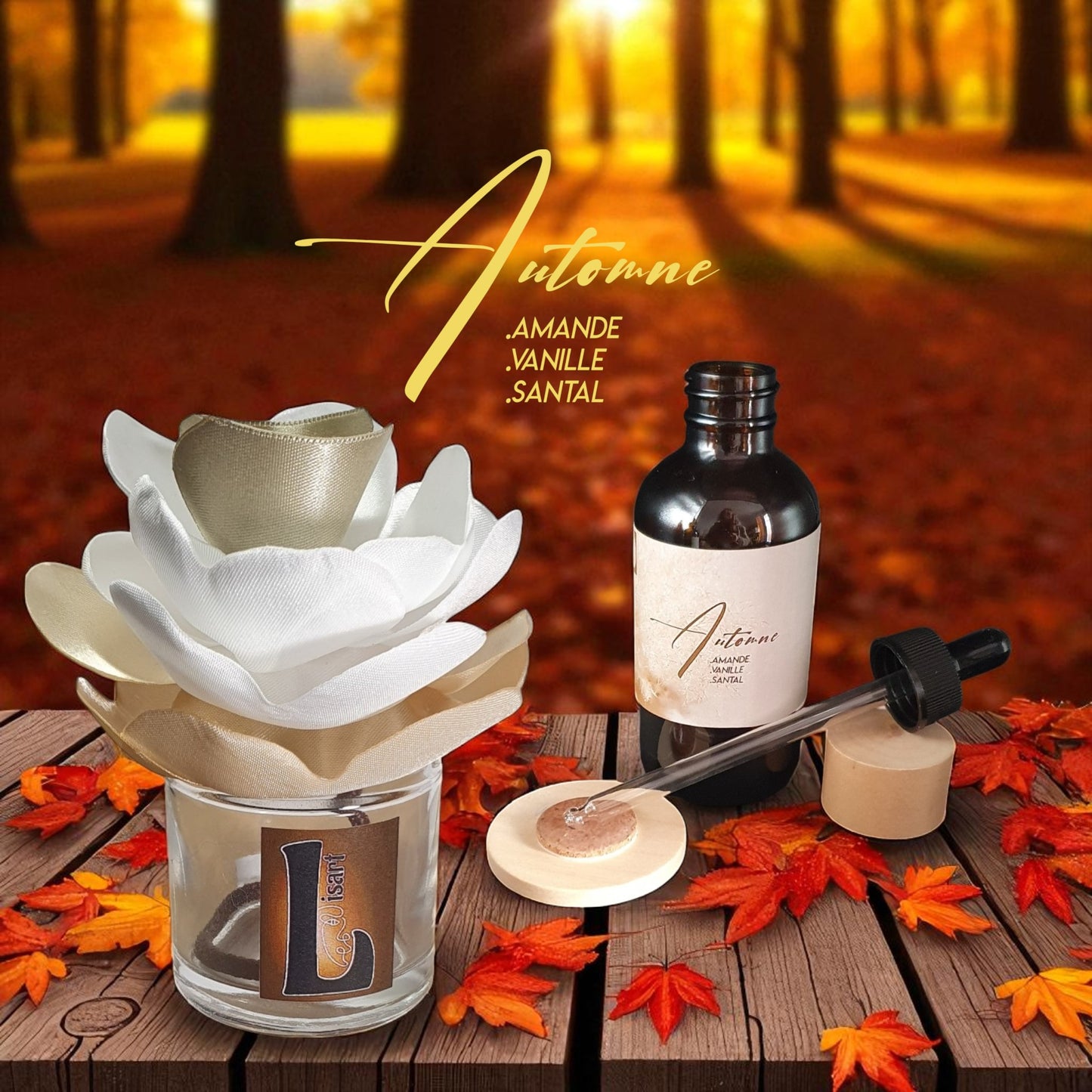 KYU Automne perfume bottle with warm autumn fragrance