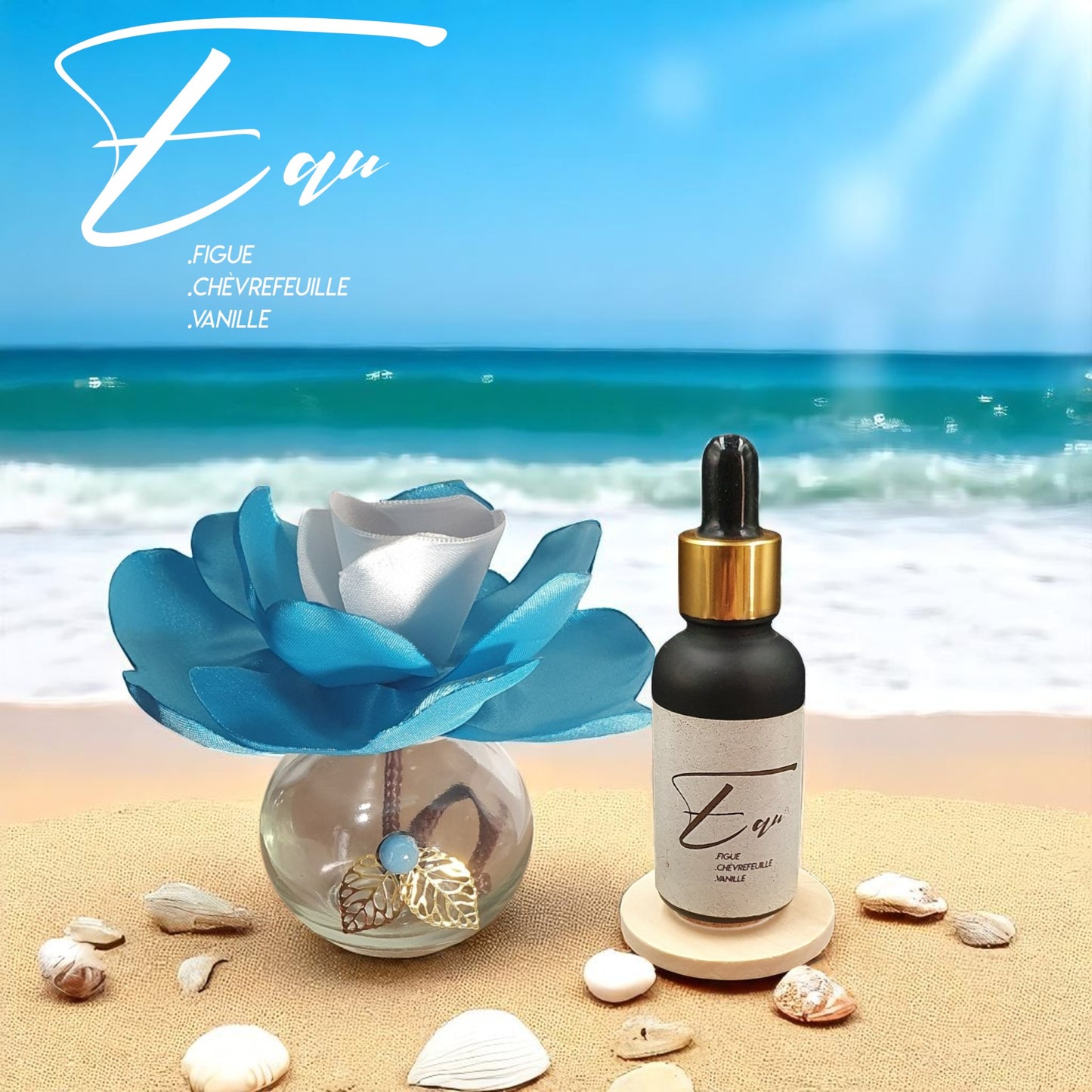 coffret go en leu clair avec son flacon de parfum eau