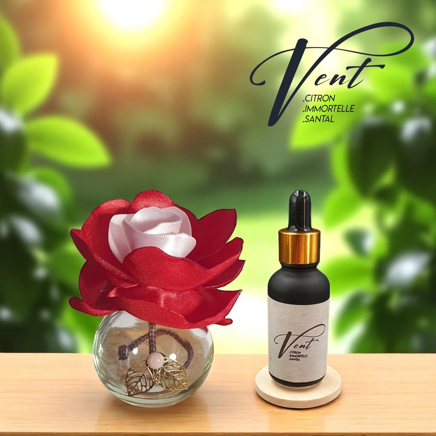 coffret go rouge diffuser et flacon parfum