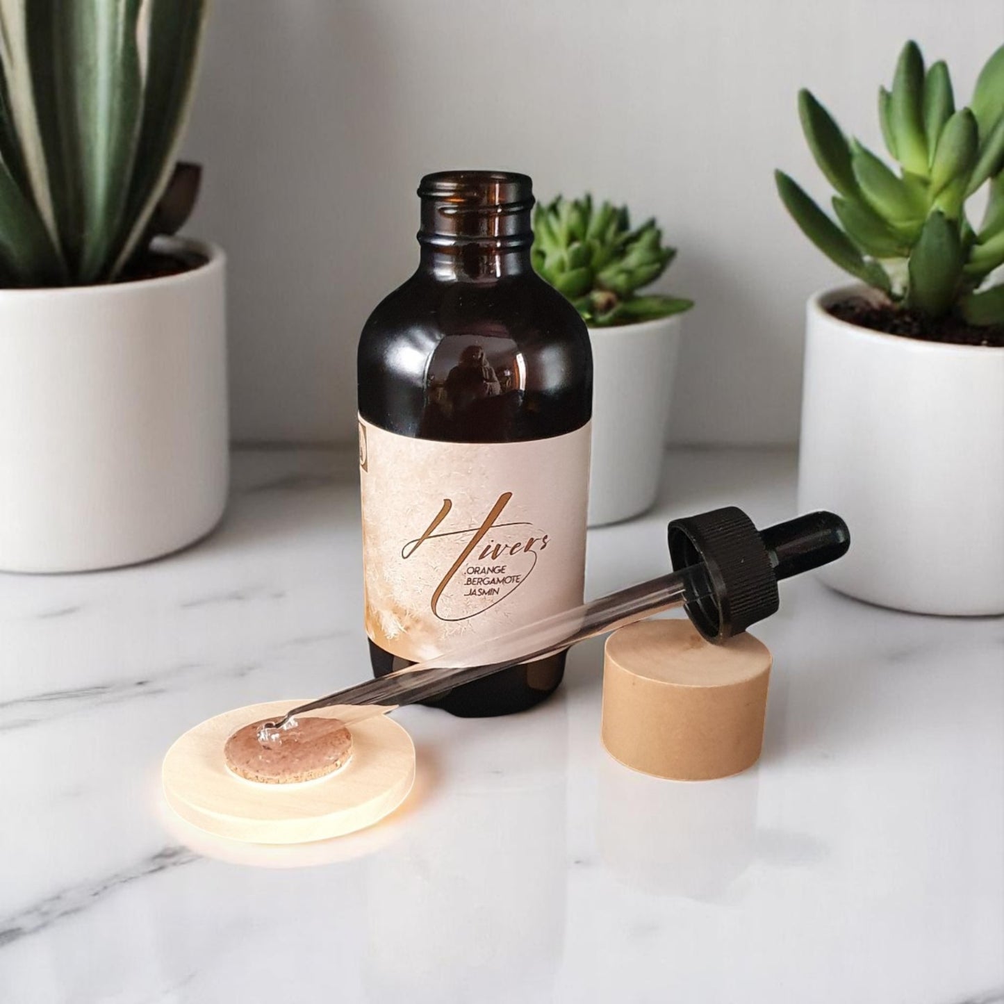 flacon de parfum d'ambiance naturel l'hivers