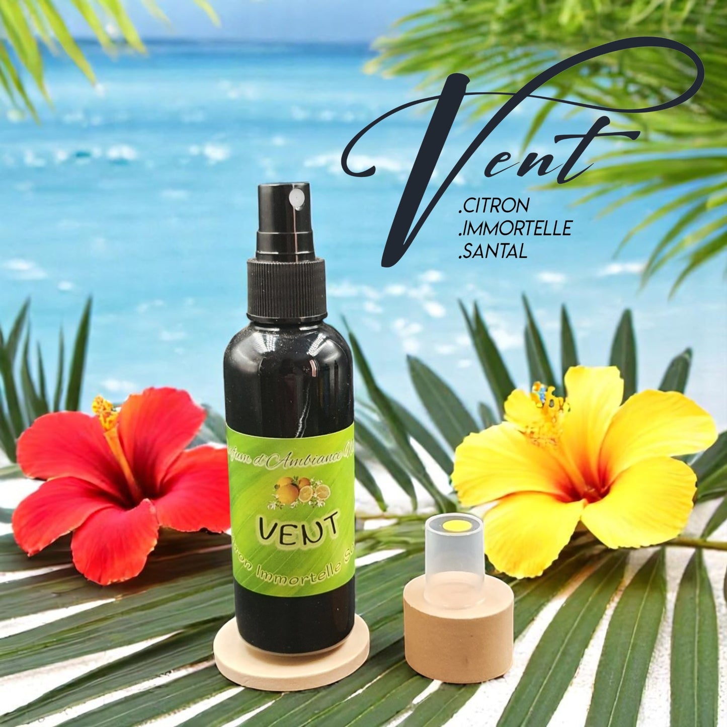parfum artisanal naturel en spray vent