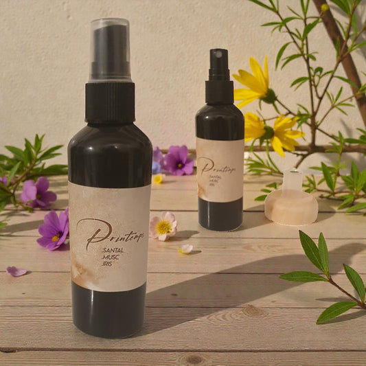 1. Printemps – Flacon spray 100 ml parfum d’ambiance naturel | Lisa Art