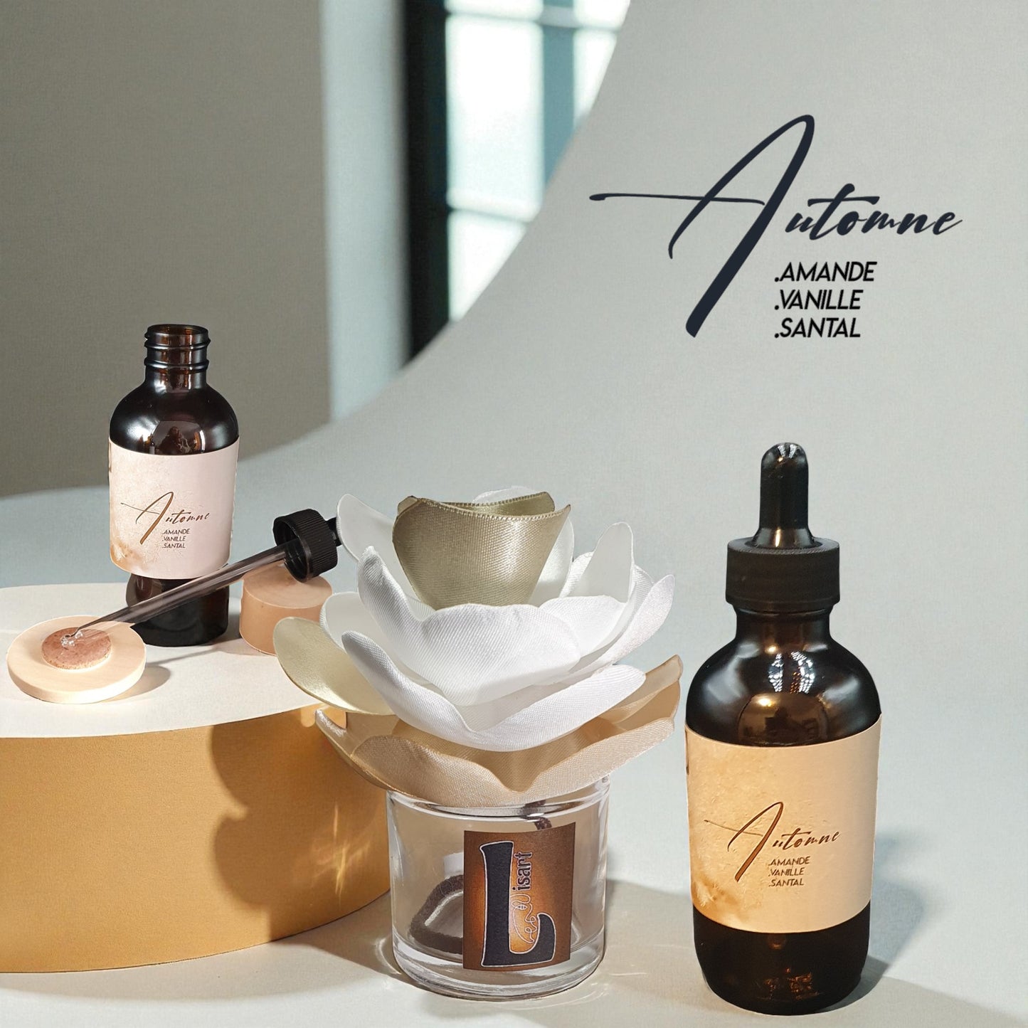 KYU Automne perfume bottle highlighting rich, autumn notes