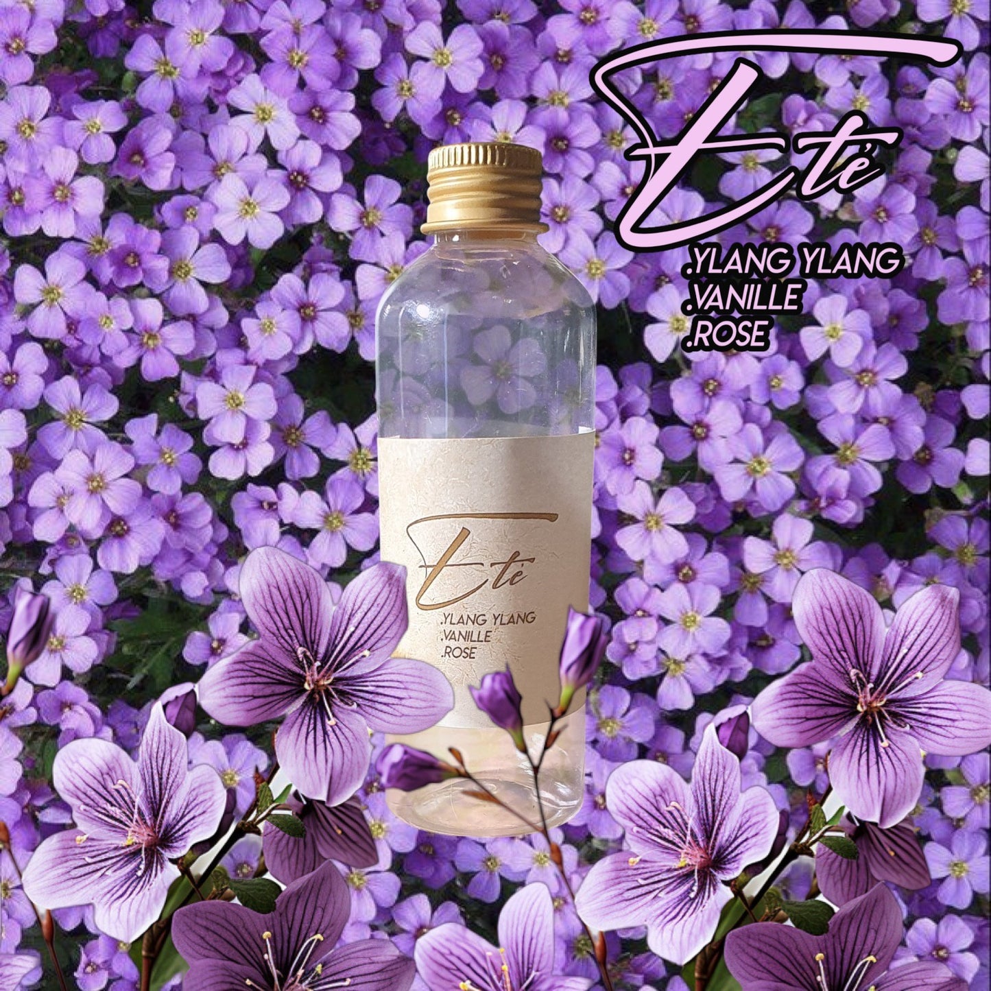 1. Eté – Flacon recharge 100 ml parfum d’ambiance naturel | Lisa Art