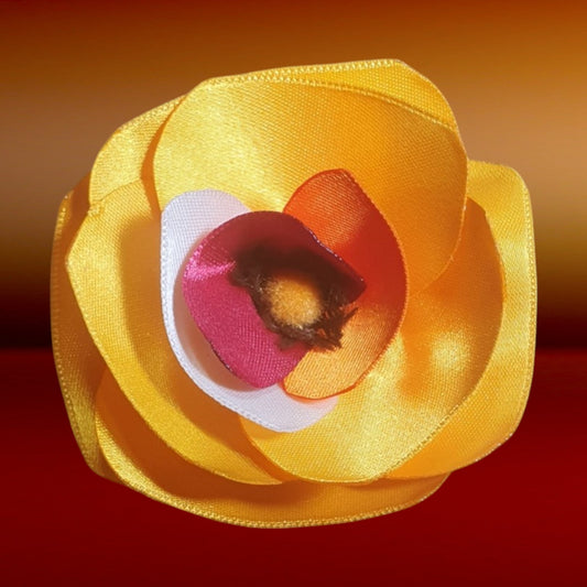 8 diffuseur fleur jaune