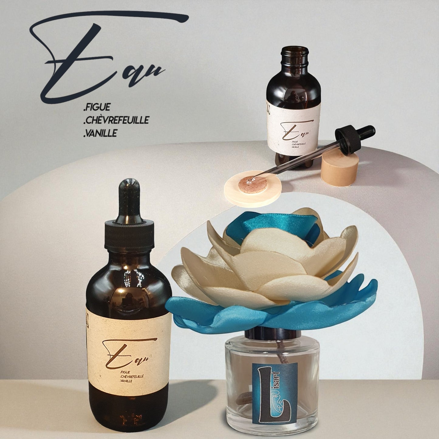  coffret KYU avec parfum d'ambiance naturel eau 