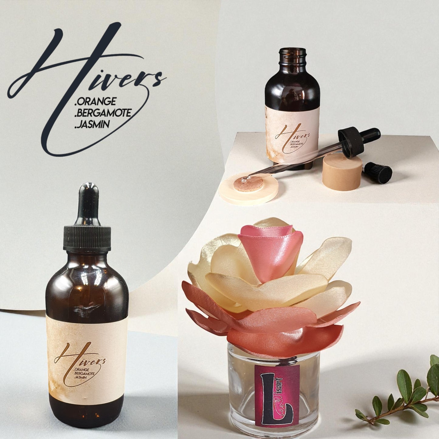 coffret KYU avec parfum d'ambiance naturel hivers