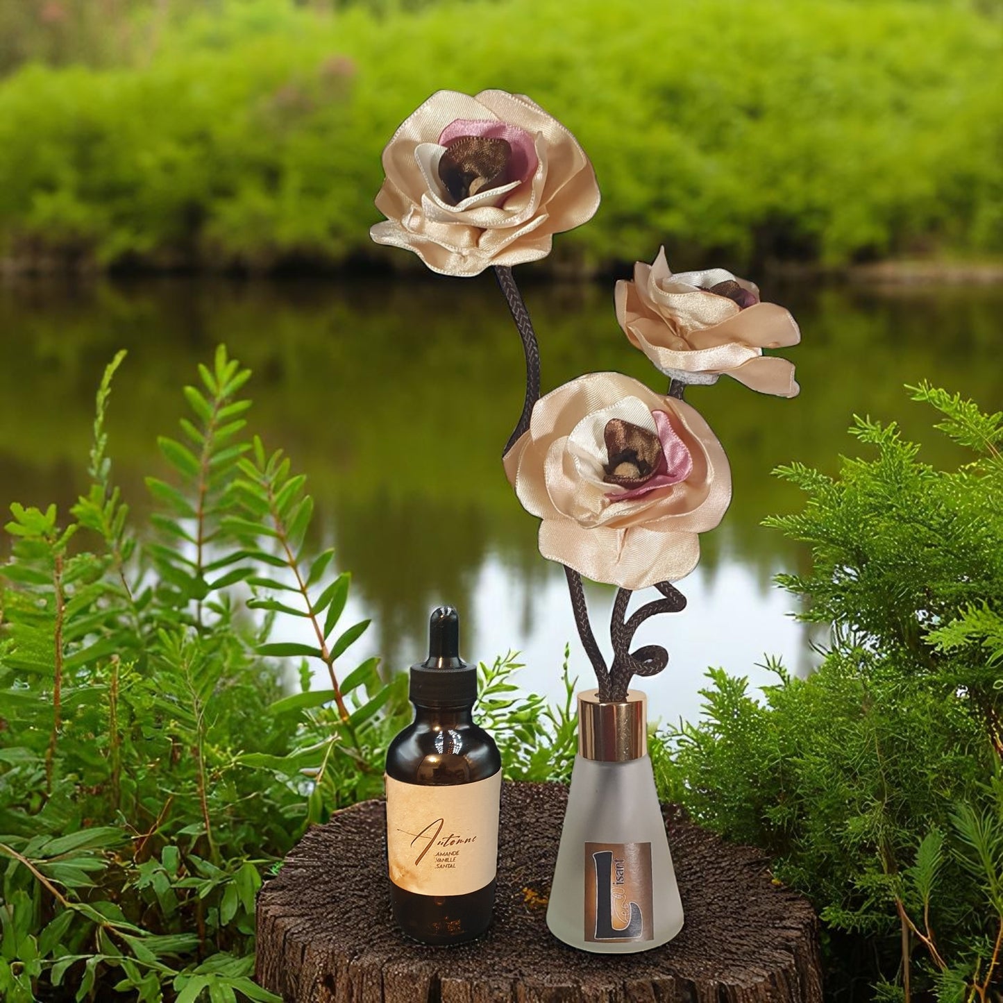 coffret d'automne avec son diffuseur et parfum