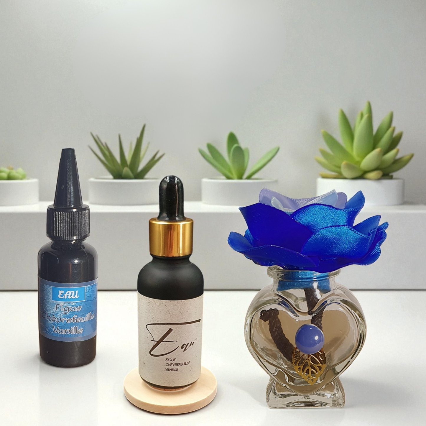15. Diffuseur ICHI bleu azur avec parfum d’ambiance naturel | Lisa Art