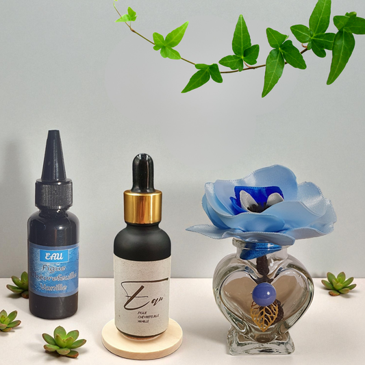 14. Diffuseur ICHI bleu clair avec parfum d’ambiance naturel | Lisa Art