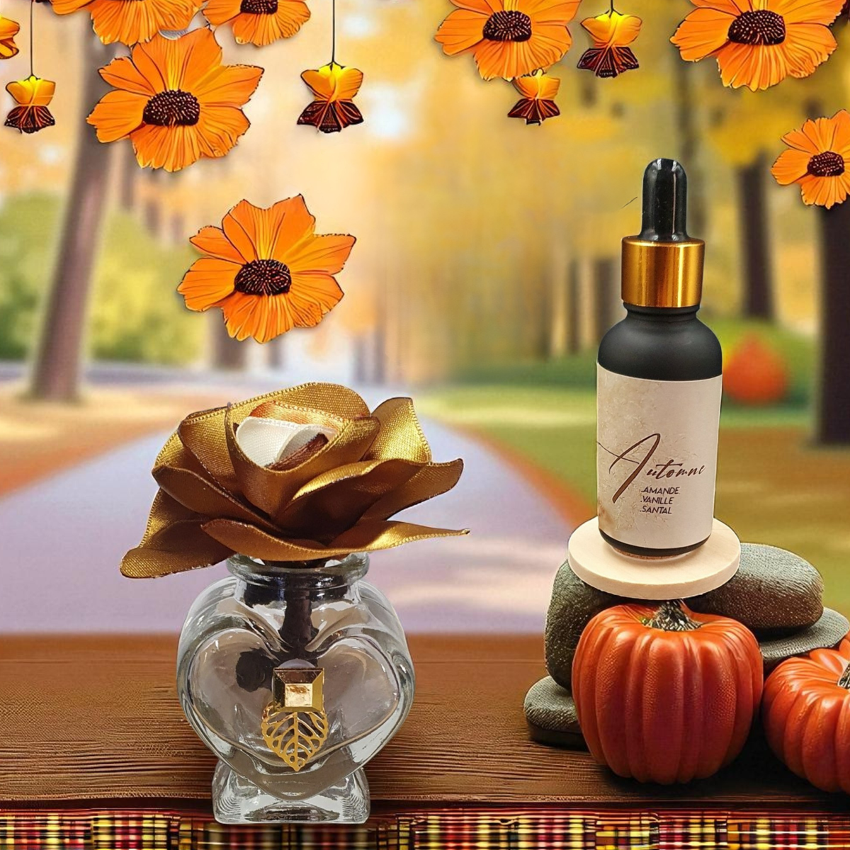 5.  Diffuseur ICHI brun glacé avec parfum d'ambiance naturel | Lisa Art