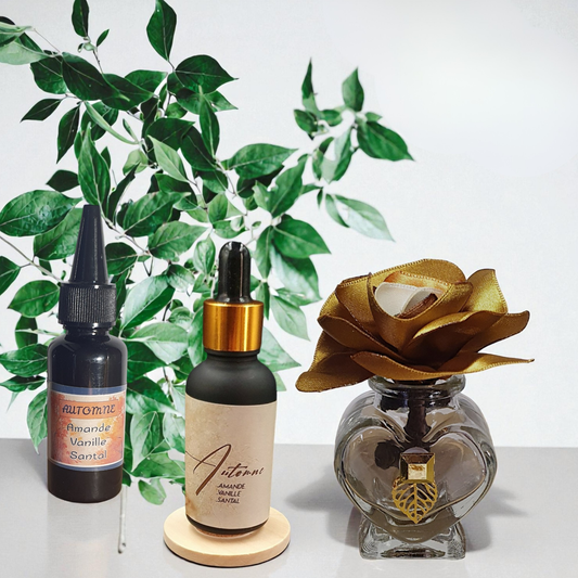 5.  Diffuseur ICHI brun glacé avec parfum d'ambiance naturel | Lisa Art