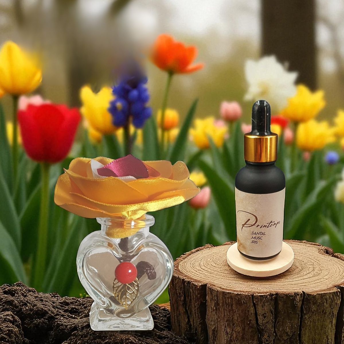 8.  Diffuseur ICHI jaune avec parfum d'ambiance naturel | Lisa Art