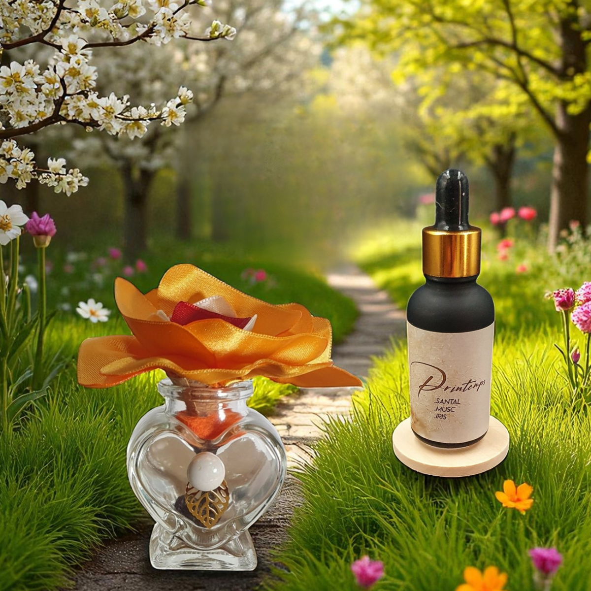 1. Diffuseur ICHI mandarine  avec parfum d'ambiance naturel | Lisa Art