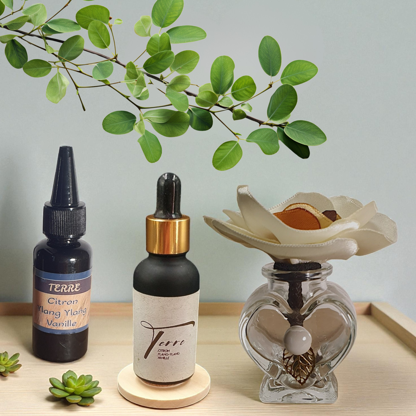 11. Diffuseur ICHI blanc avec parfum d’ambiance naturel | Lisa Art