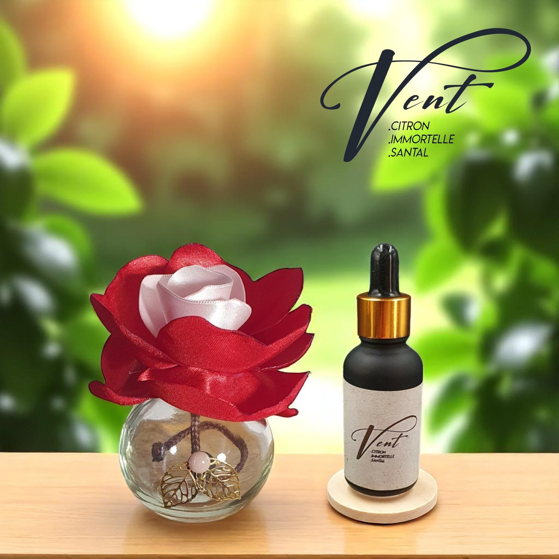 coffret go rouge diffuser et flacon parfum
