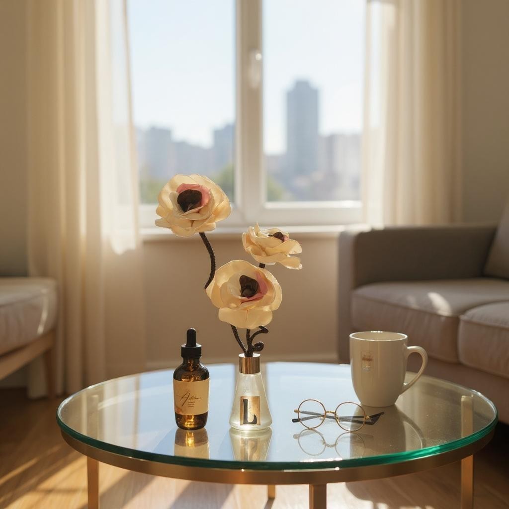 coffret élégant panji crème avec so parfum naturel