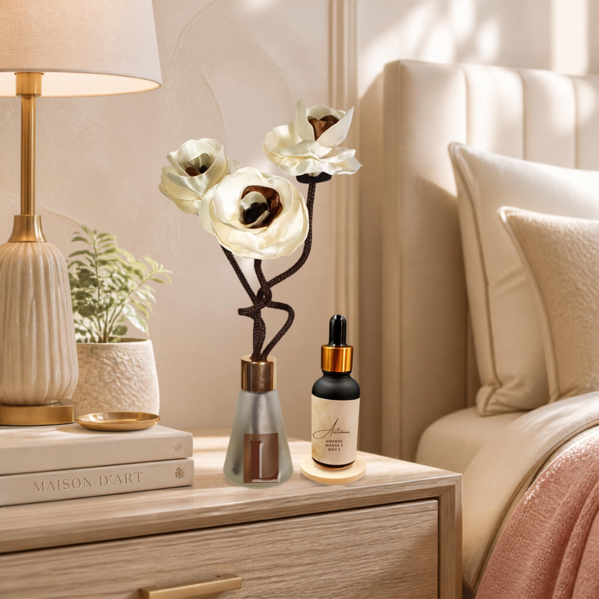 6. Diffuseur PANJI sable avec parfum d'ambiance naturel | Lisa Art