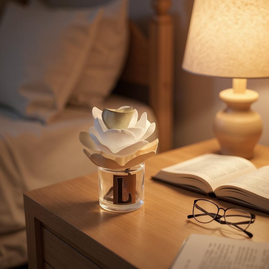 diffuseur fleur KYU avec parfum d'ambiance naturel automne