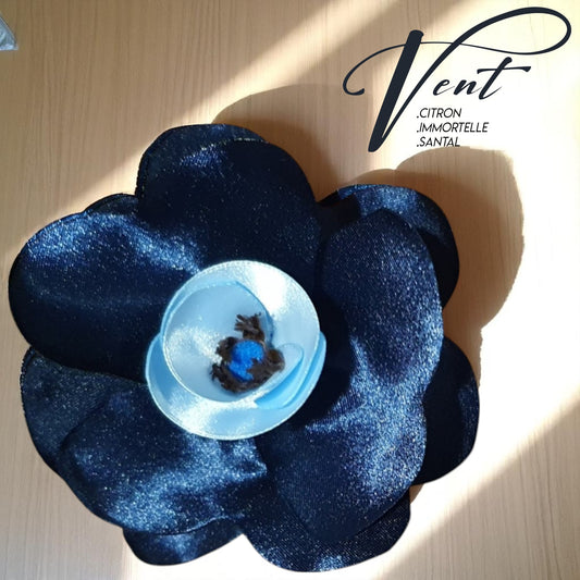 diffuseur fleur bleu bambou