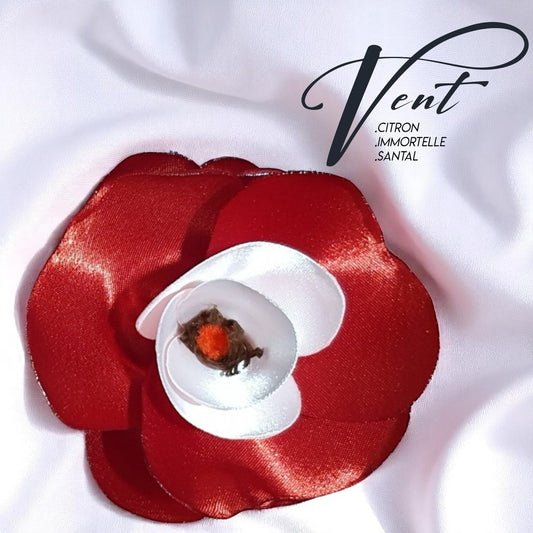 diffuseur fleur rouge