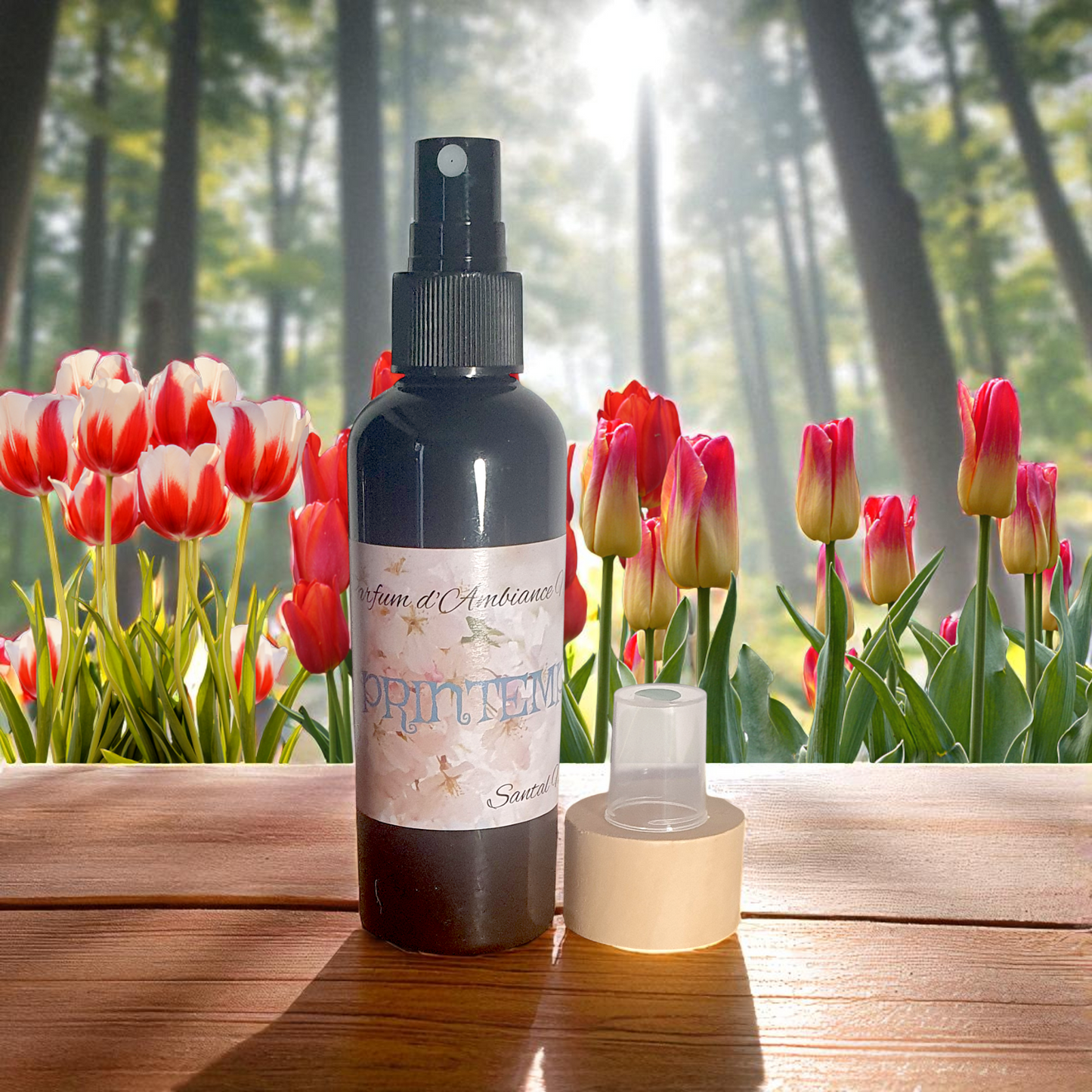 flacon parfum d'ambiance en spray Printemps 