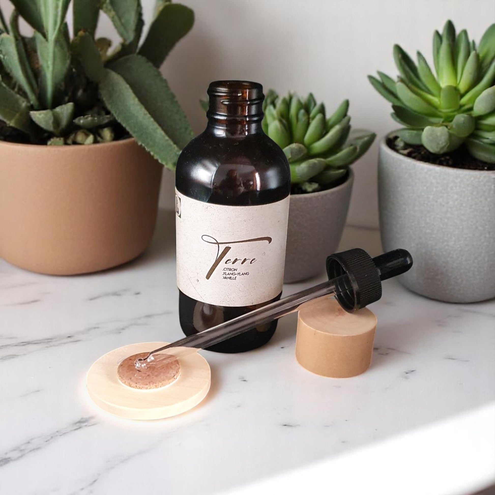 parfum d'ambiance naturel terre