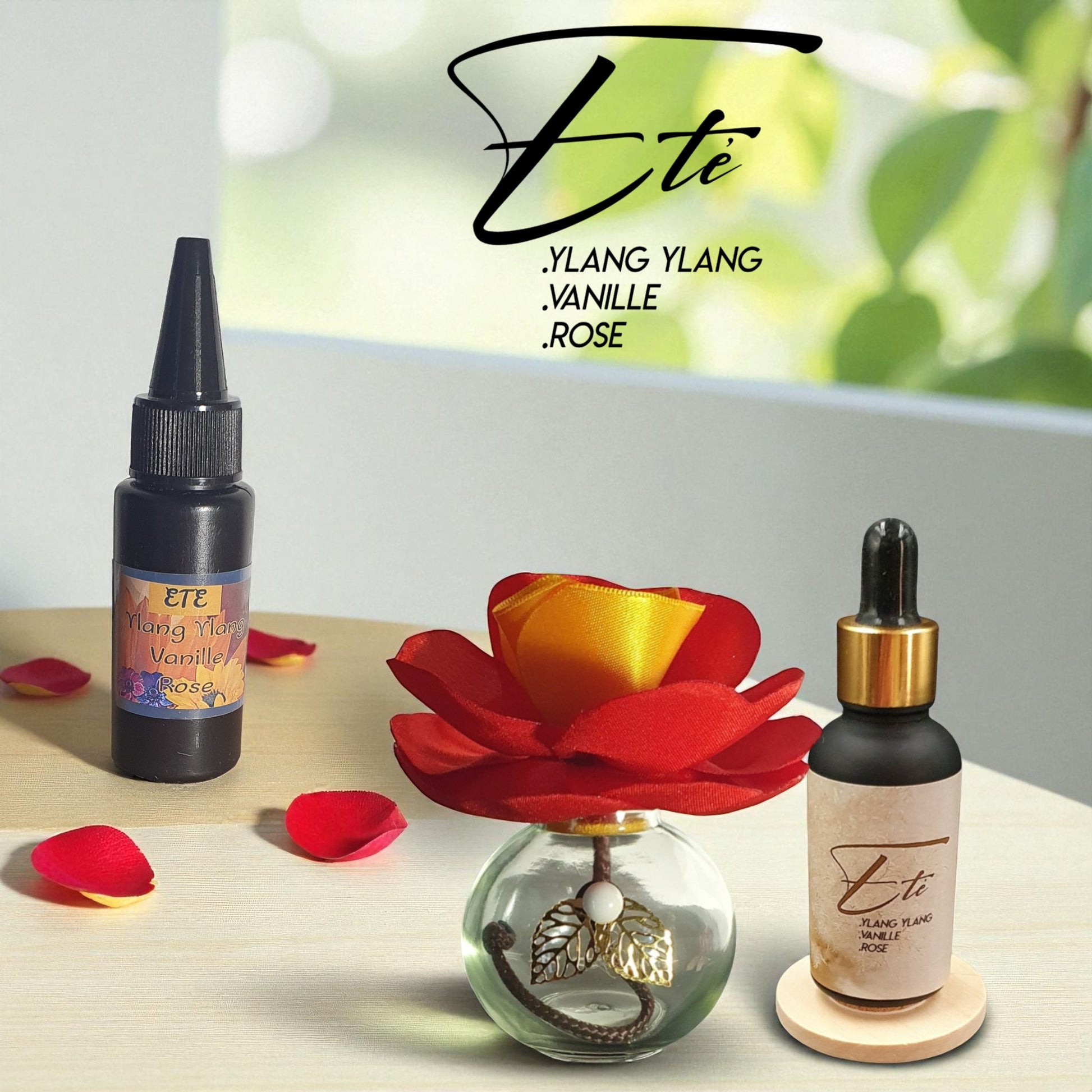 GO Été perfume close-up highlighting refreshing notes