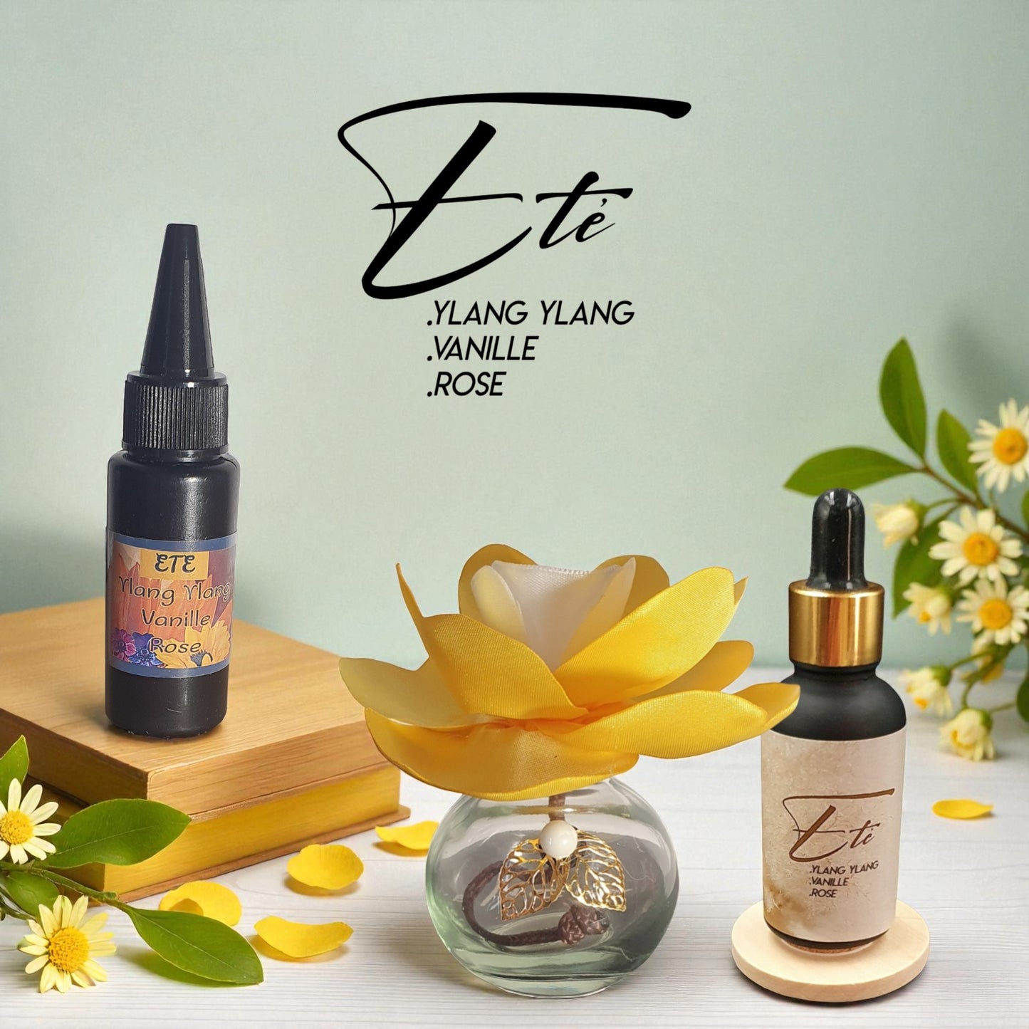 GO Été perfume bottle with bright summer fragrance