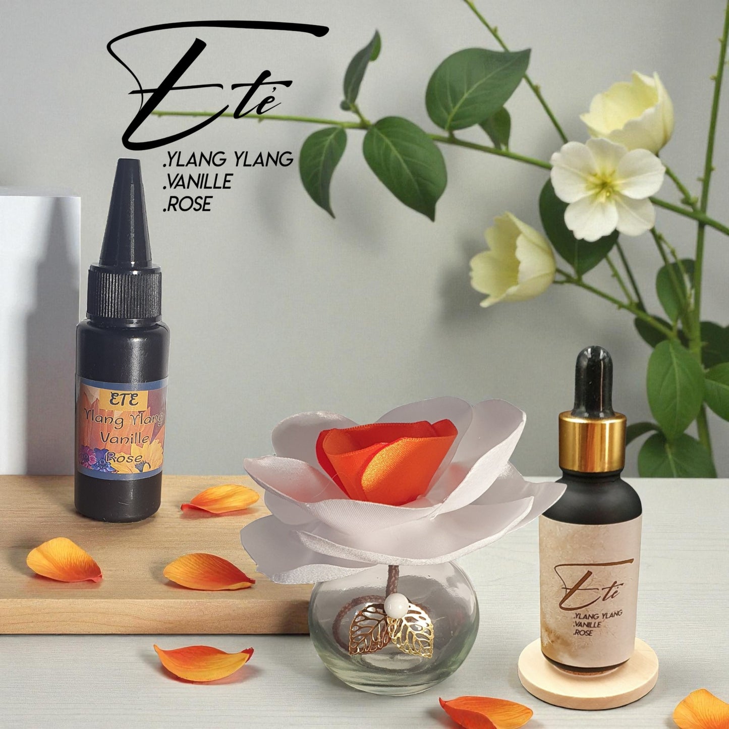 GO Été perfume close-up highlighting refreshing notes