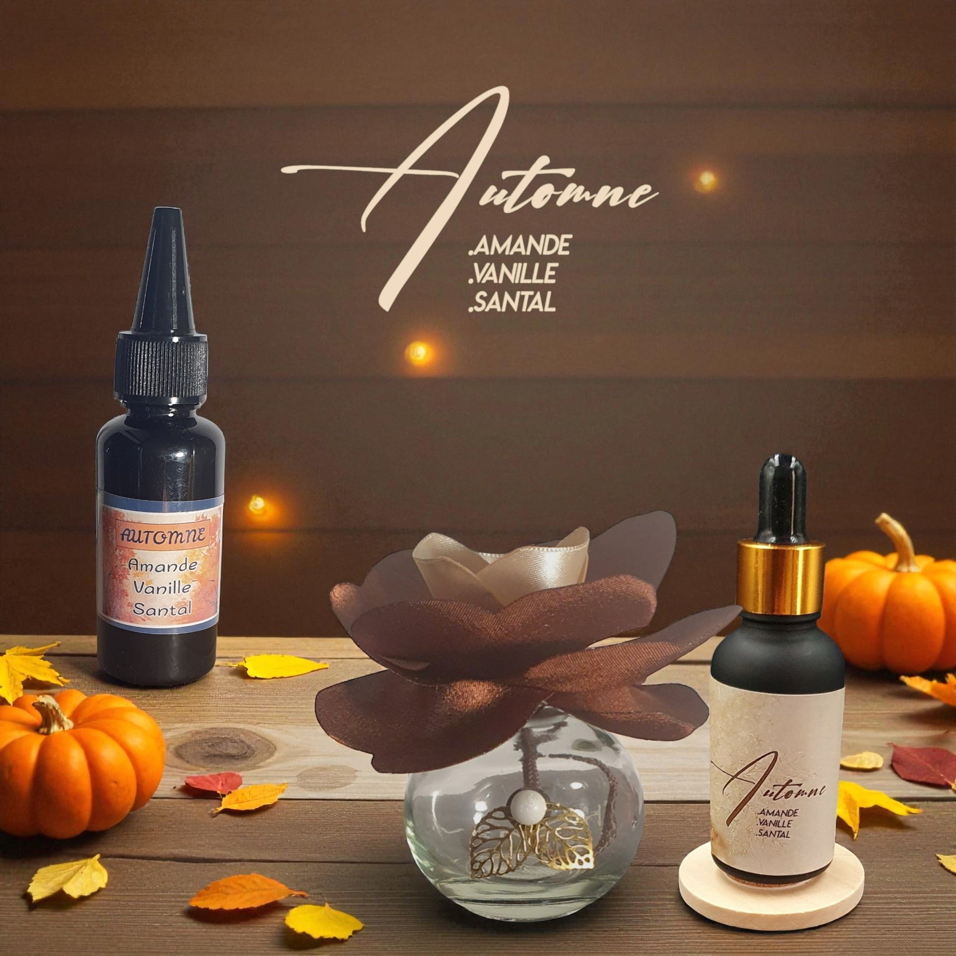 GO Automne scent displayed with warm fall accents