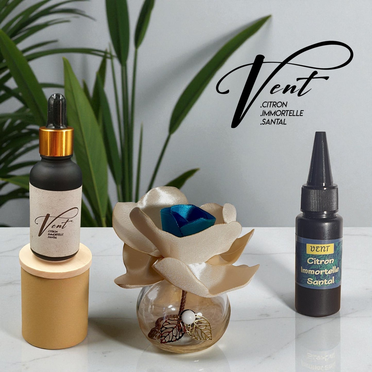 GO Vent perfume bottle highlighting clean, refreshing notes